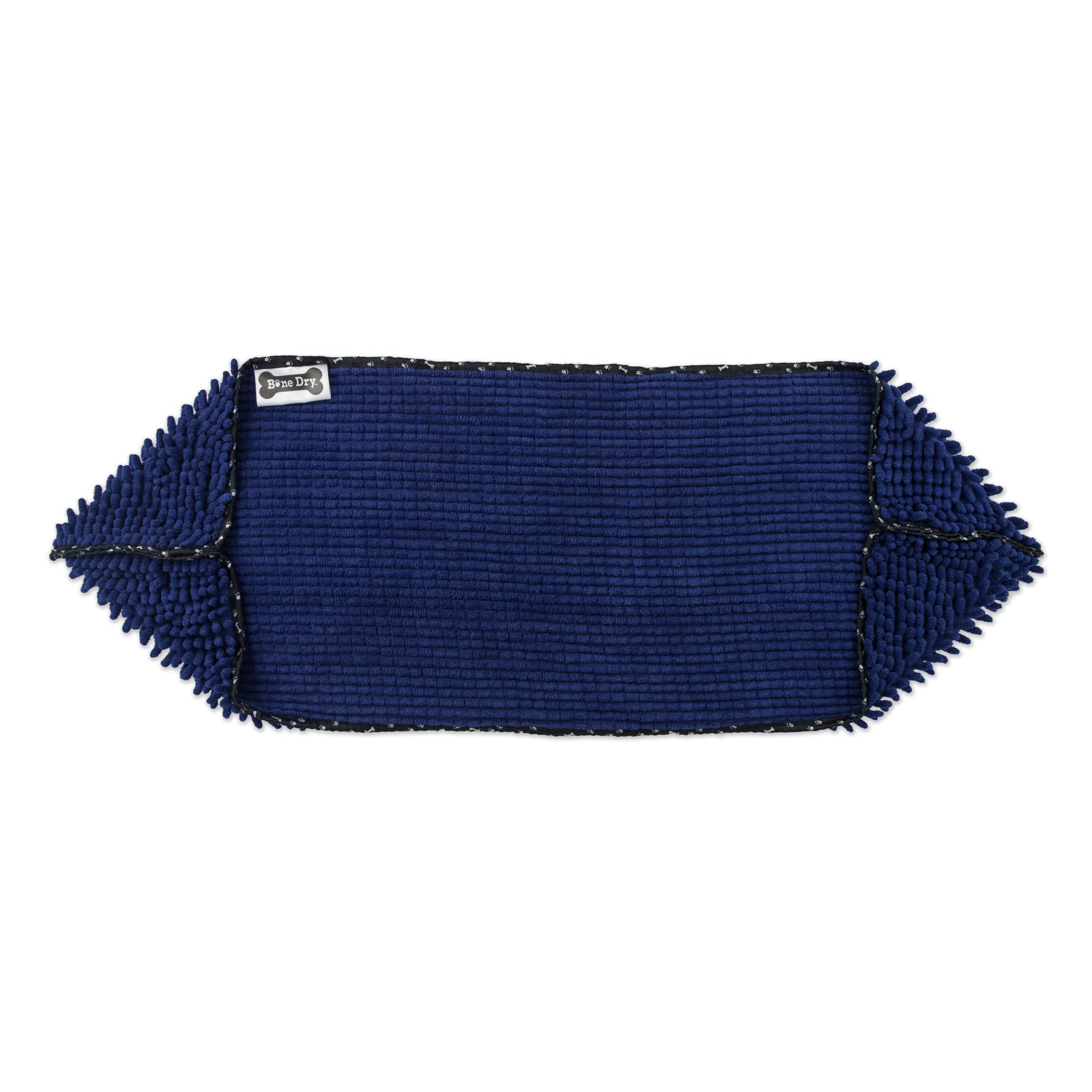 Bone Dry Drying Pet Towel, Pocket Towels - 32 x 6, Navy - Image 3