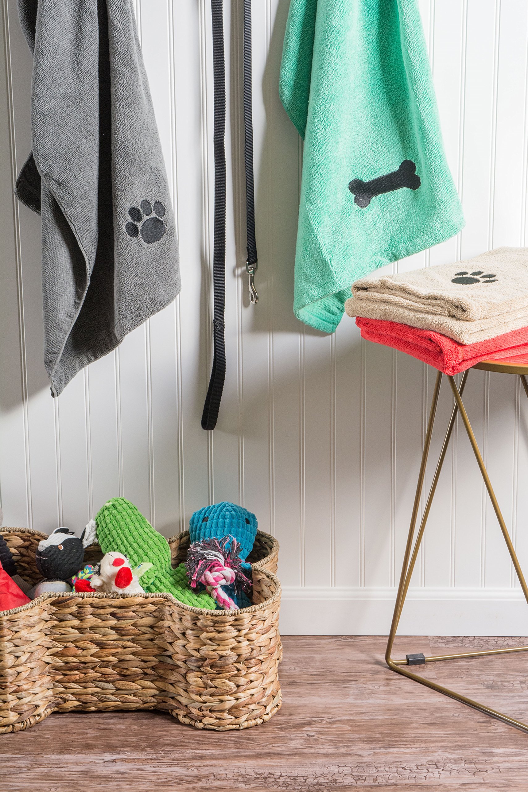 Bone Dry Squeaky Plush Pet Toy Collection, Plush, Alligator - Image 4