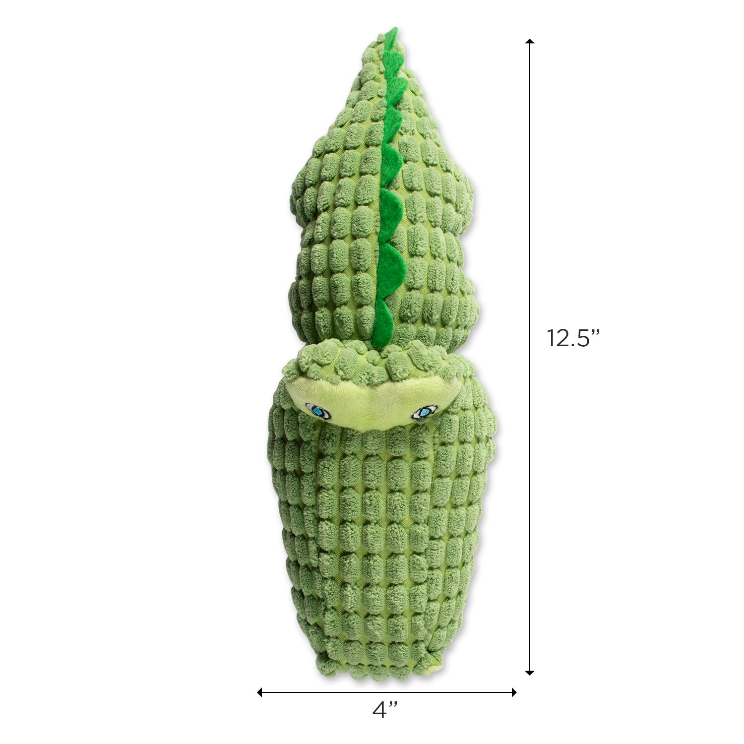 Bone Dry Squeaky Plush Pet Toy Collection, Plush, Alligator - Image 6