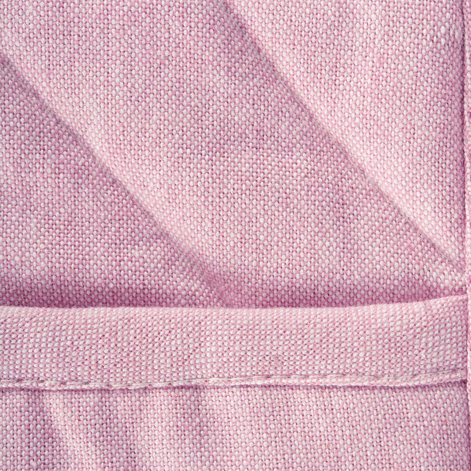 DII 100% Cotton Solid Chambray Kitchen Set, Oven Mitts, Rose, 2 Piece - Image 3