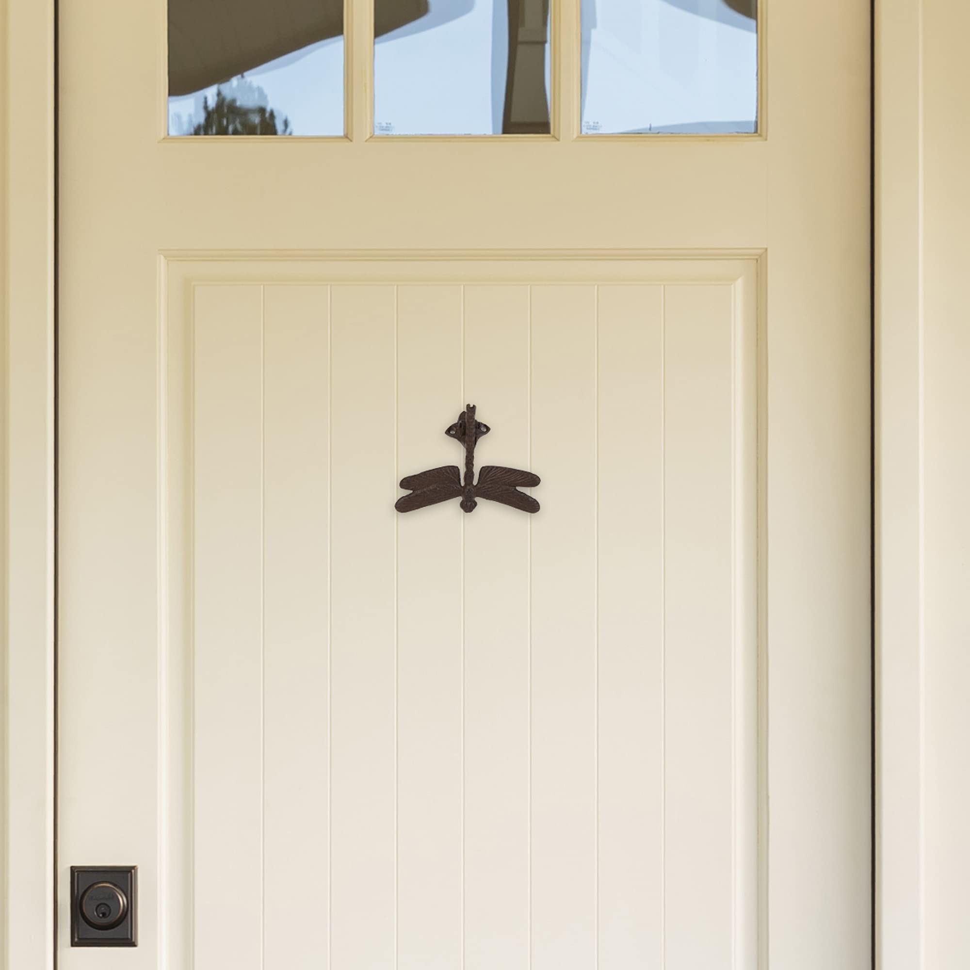 DII Cast Iron Door Knocker Collection, Dragonfly - Image 5
