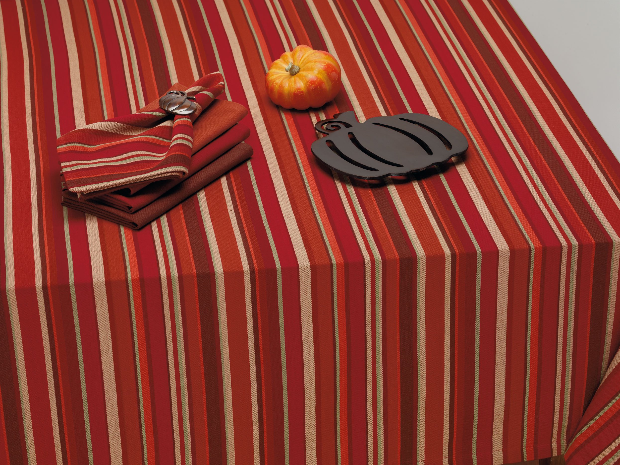 DII Christmas Thanksgiving Holiday Tabletop Décor Collection Decorative Napkin Ring Holder Set, 2" Diameter, Rustic Harvest Pumpkin, 6 Piece - Image 12