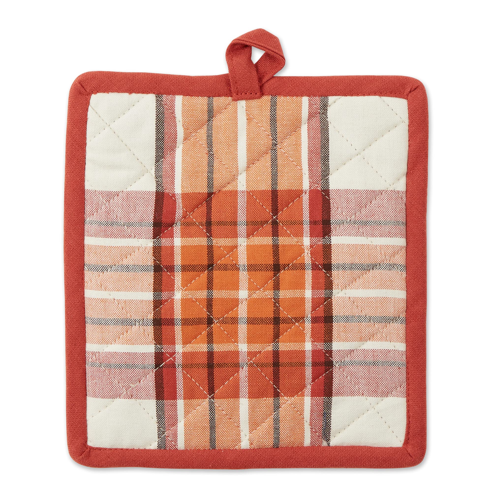 DII Fall Kitchen Décor Collection Dish Towel & Potholder Hostess Gift Set, Pumpkin Patch, 3 Piece - Image 3