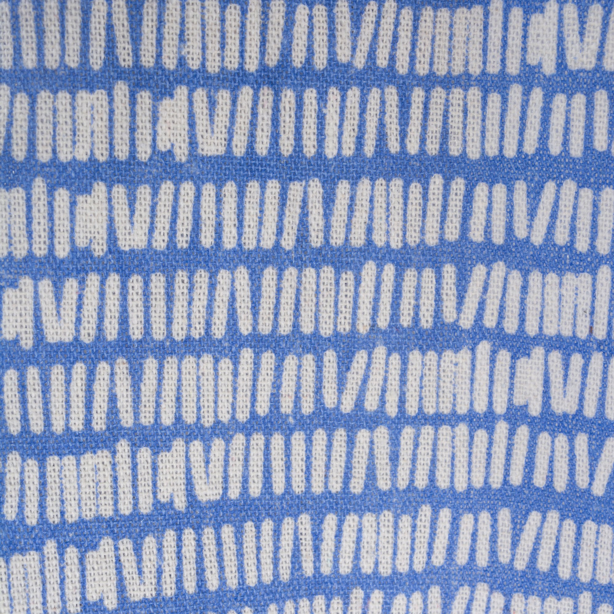 DII Keeping Score Stripes Print, Large Bean Bag Chair Cover for Kids & Stuffed Animal Storage, Bright Blue, One Size - Image 6