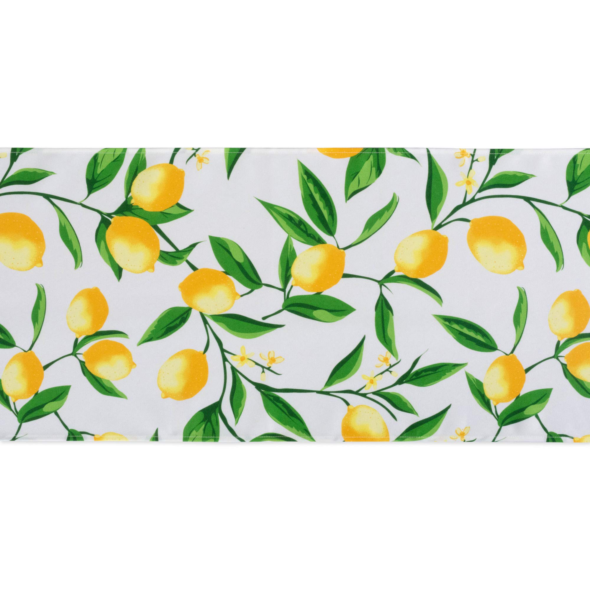 DII Lemon Bliss Outdoor Tabletop, Collection Stain Resistant & Waterproof, Table Runner, Table Runner, 14x72 - Image 3