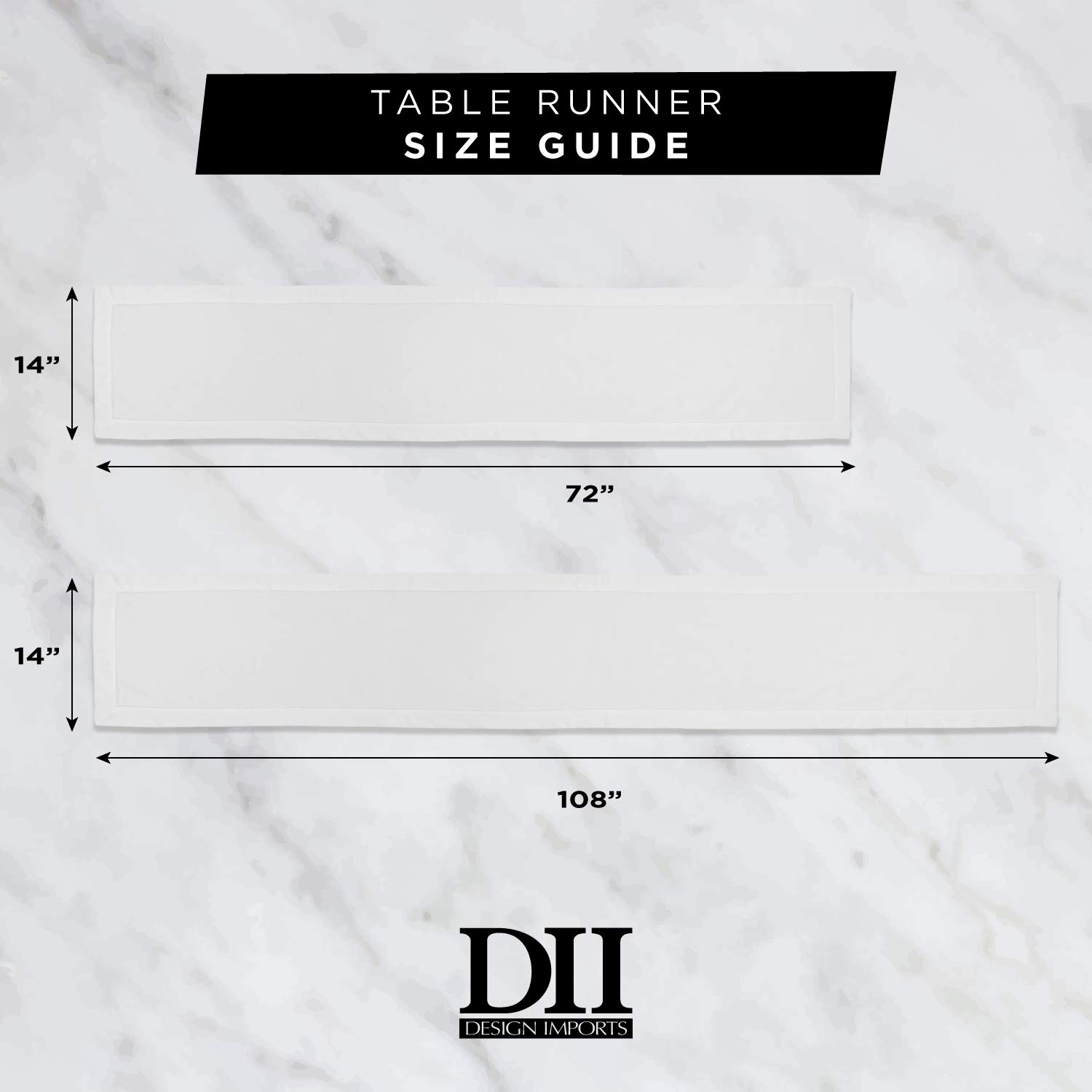 DII Red Check Outdoor Zippered Tabletop Collection, Stain Resistant & Waterproof, 14x72 Table Runner, Check - Image 9