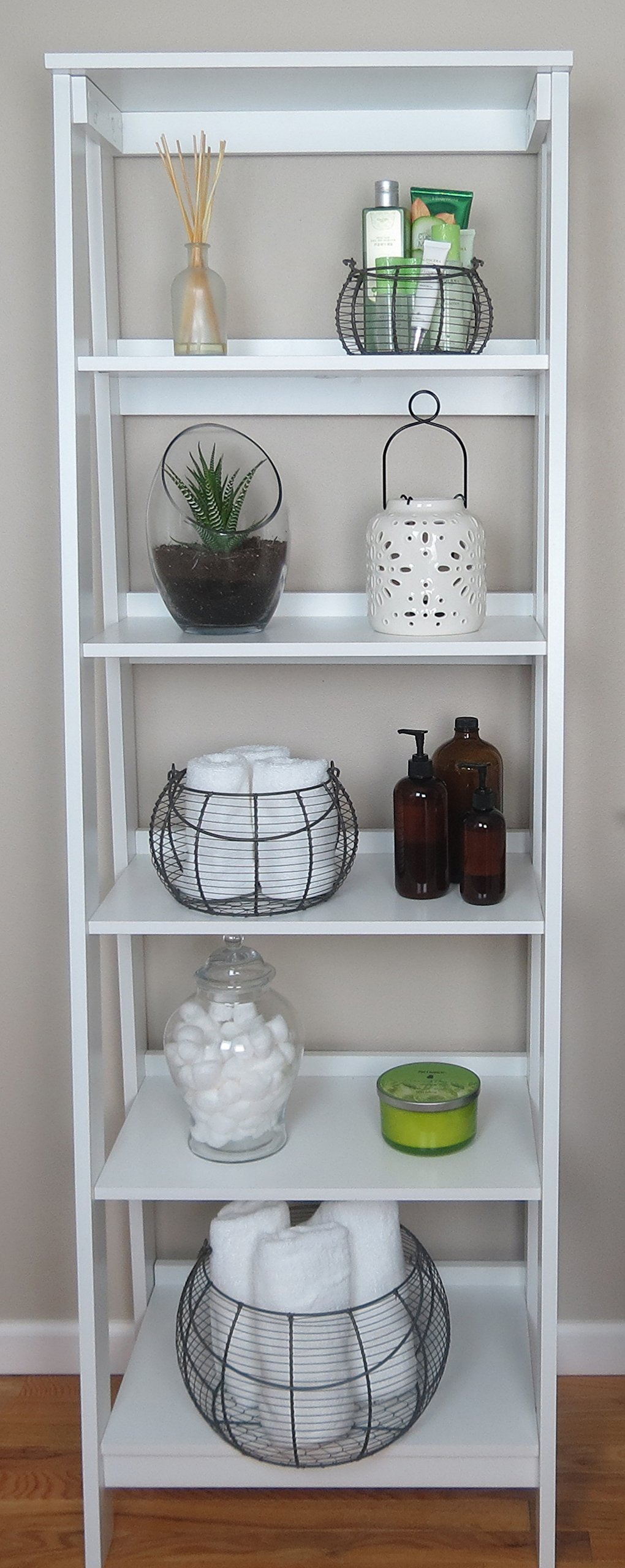 DII Vintage Wire Storage Baskets, Egg Basket Set, Rustic 3 Piece - Image 5