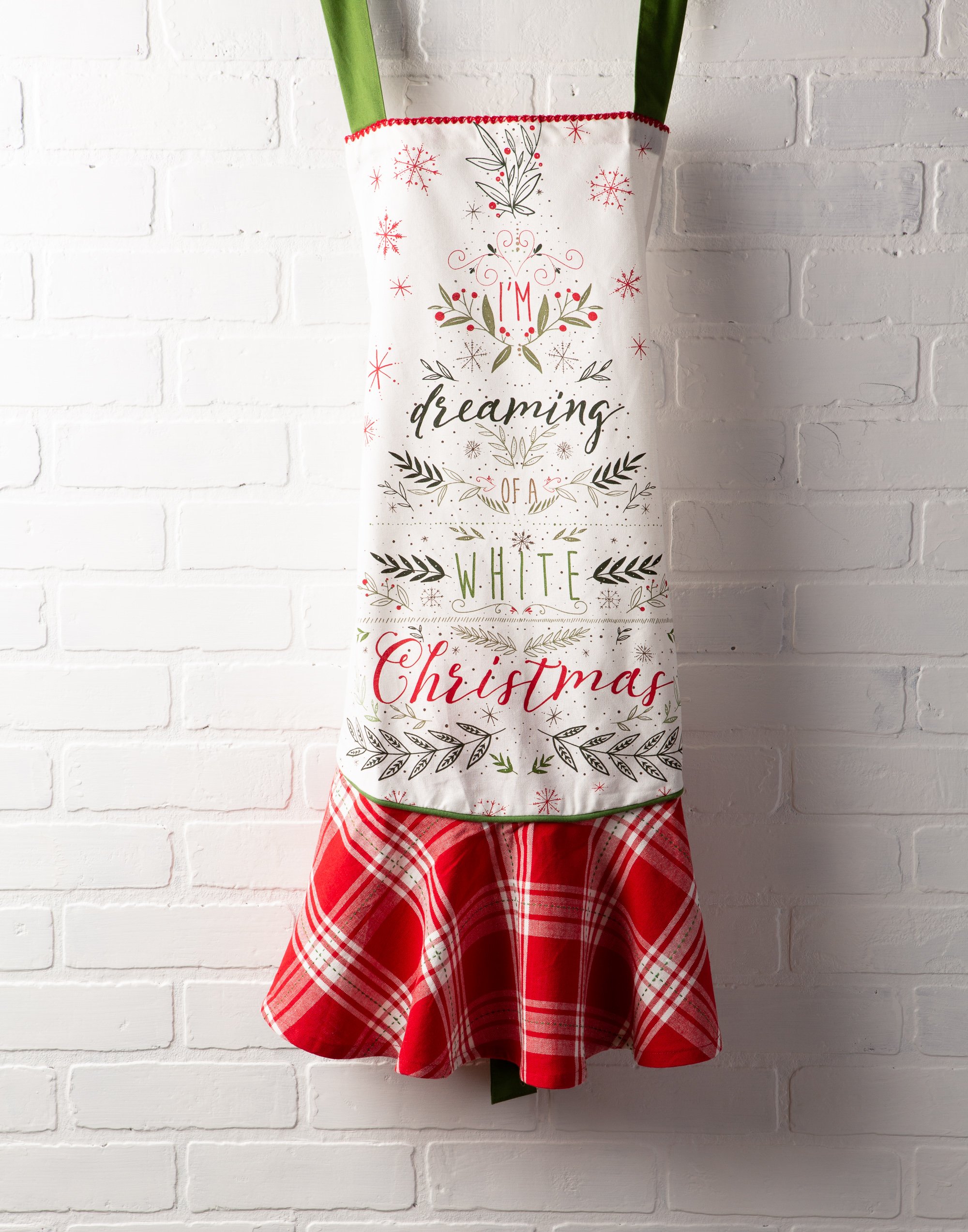 DII Women's Christmas Kitchen Apron Adjustable Adult Size for Cooking, Baking, Crafting & Entertaining - Image 6