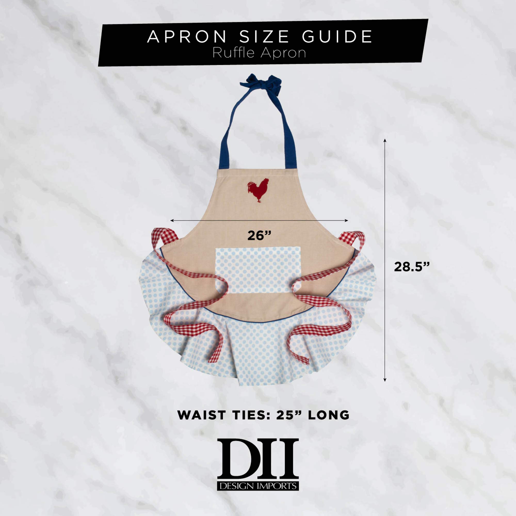 DII Women's Fall & Thanksgiving Kitchen Apron - Image 8